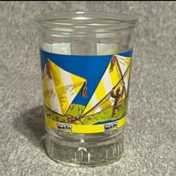 Welch’s Curious George 5 Jelly Jar Glass - Picture 2 of 6